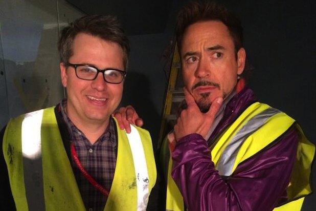 downey jr set avengers 2