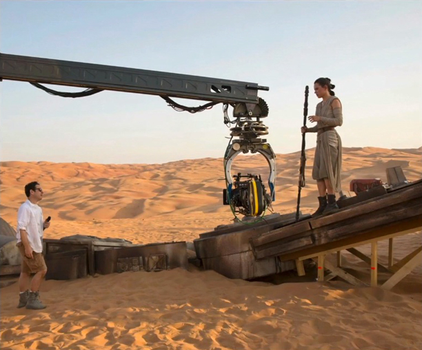 the force awakens daisy ridley jj abrams