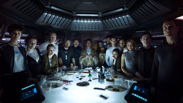 alien covenant pic last supper