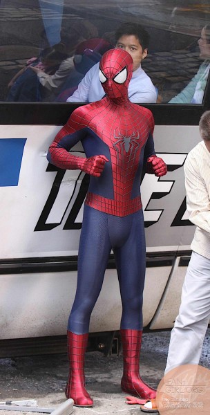 amazing spiderman 2 set pics 1