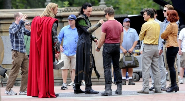 Loki con Hawk Eye