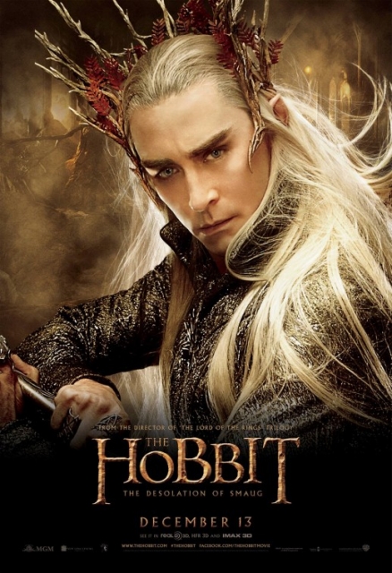 hobbit 2 character posters thranduil 