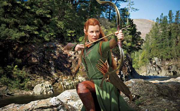evangeline lilly como tauriel 