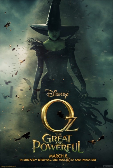 oz el poderoso poster bruja