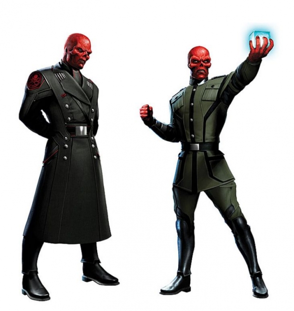 red skull capt america