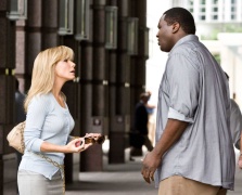 Leigh Anne (Sandra Bullock) y Michael (Quinton Aaron) tuvieron un encuentro que cambiaría la vida de ambos
