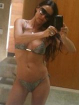 Durante su matrimonio con Ashton era común que Demi en su "Twitter" pusiera fotos de este tipo