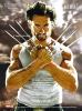 Hugh Jackman como Wolverine en la campaña de "Got Milk"